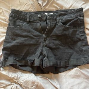 Black jeans shorts in good condition worn twice